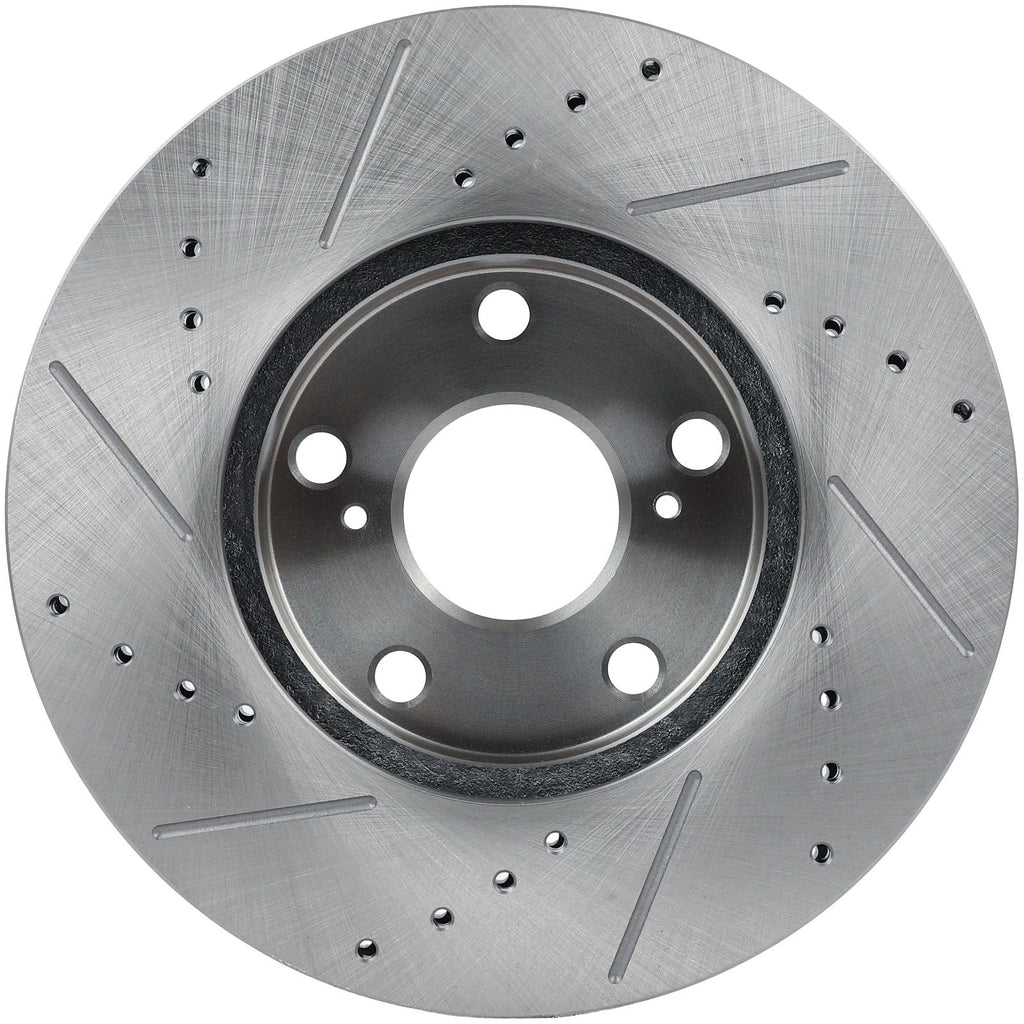 Front Drilled Slotted Brake Rotors for Toyota Camry Sienna (1998–2003)