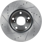 Front Drilled Slotted Brake Rotors for Toyota Camry Sienna (1998–2003)