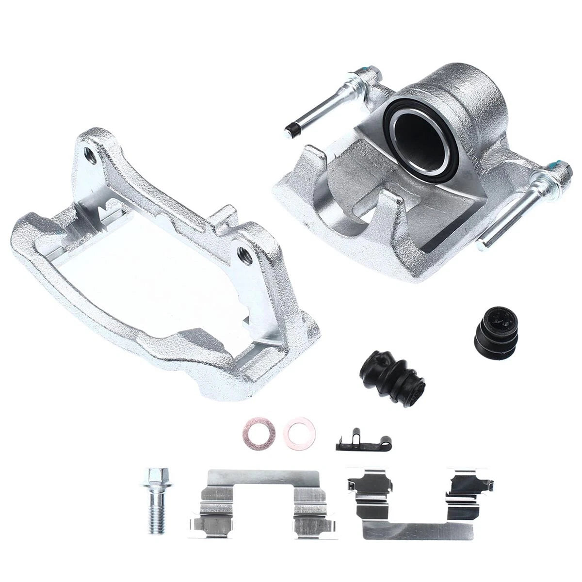Front Left Brake Caliper with Bracket for Chevy Cobalt Pontiac G5 (2007-2010)