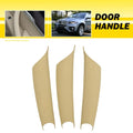 3X Beige Inner Door Panel Handle Trim for BMW X5 X6 (2014–2018)