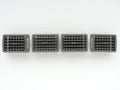 Air Vent Set for Isuzu TF TFR Holden Rodeo Pickup - Grey (1988-1996)