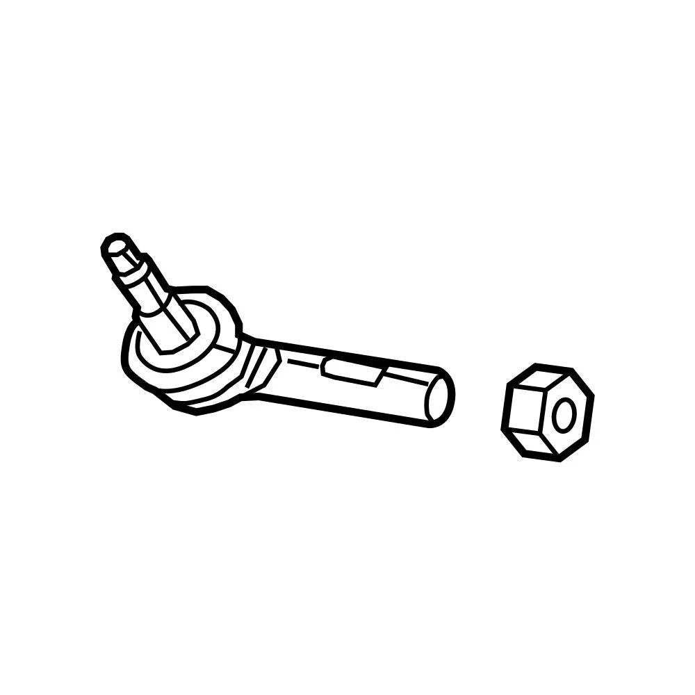 Outer Steering Tie Rod End for Dodge Challenger (2015–2023)