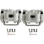 Set of 2 Rear Brake Calipers with Bracket for Honda Odyssey (2011–2017)