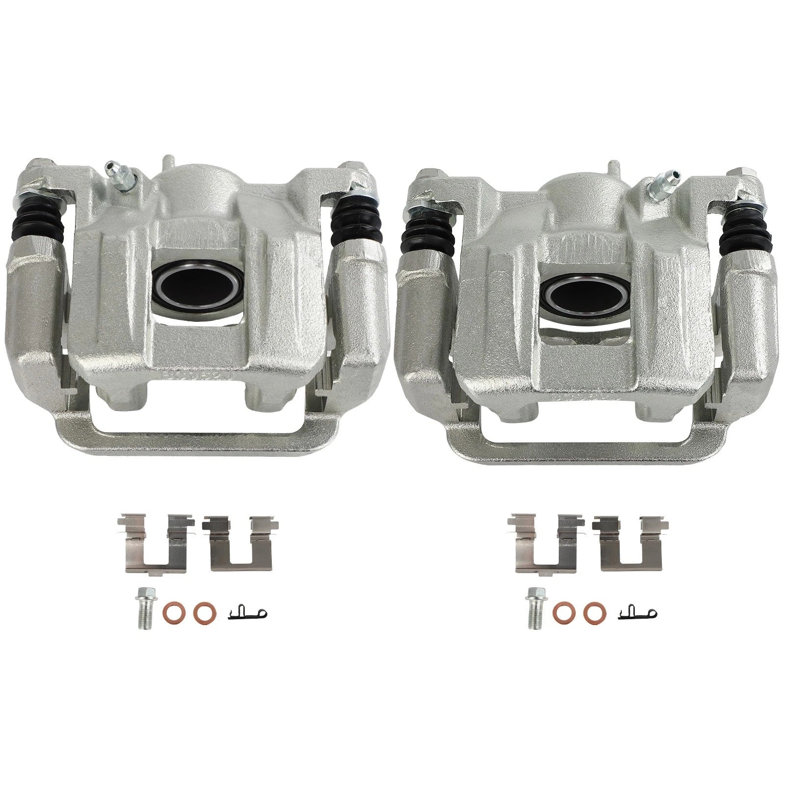 Set of 2 Rear Brake Calipers with Bracket for Honda Odyssey (2011–2017)