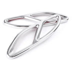 2X Rear Cylinder Exhaust Pipe Cover for Mercedes Benz E Class W212 (2016–2020)