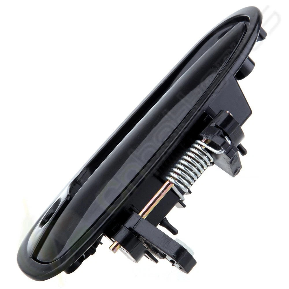 Set of 4 Door Handles for Honda Civic (1996–2000) - Black Exterior