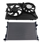 Radiator and Cooling Fan Assembly for Ford Flex, Lincoln MKT (2013–2019)