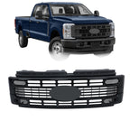 Front Grille for Ford F250 XL/XLT (2023–2024) Glossy Black