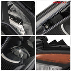 Set of 2 LED Low Beam + DRL Headlights for Pilot Elite, Passport (2016–2021)