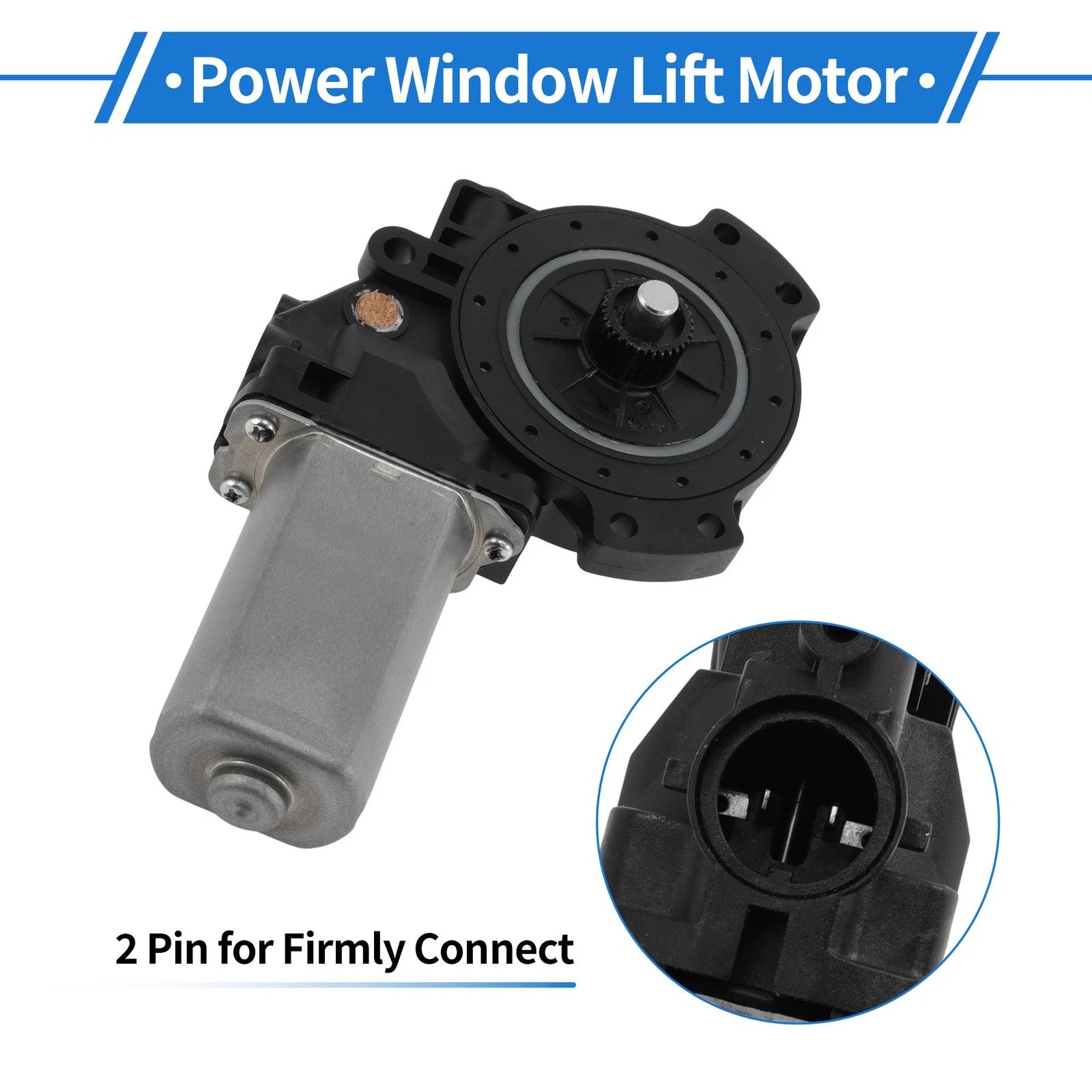Rear Right Power Window Regulator Lift Motor for Hyundai Santa Fe (2007–2012)
