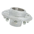 Set of 4 Galvanized Trailer Hub Kit for 7000lbs Axle 42 Spindle