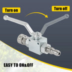 3/8" Ball Valve for Pressure Washers (Max 4500 PSI)