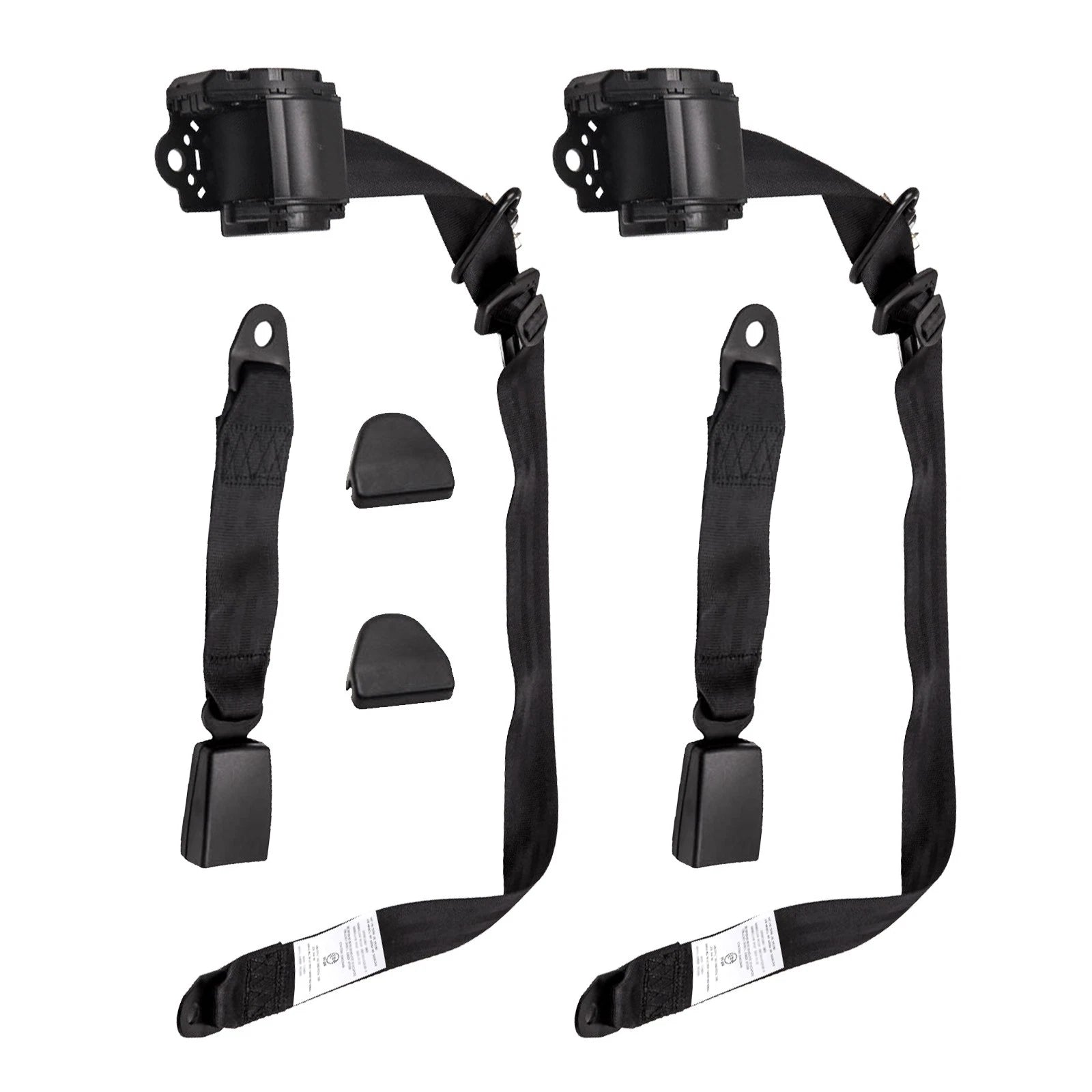 3 Point Retractable Seat Belt Kit for Jeep Wrangler (1982–1995)