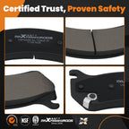 Ceramic Brake Pads Kit for Chevrolet Express 1500 2500 (2003–2008)