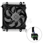Aluminum Radiator & Cooling Fan for Polaris Ranger XP 1000 (2017–2025)