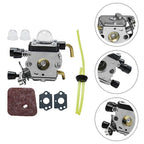 Carburetor Kit for HS45 Hedge Trimmer (Includes Essential Parts)