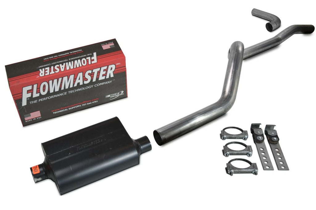 2.5" Aluminized Exhaust Kit for Jeep Cherokee (1984–2001) - Flowmaster Super 40