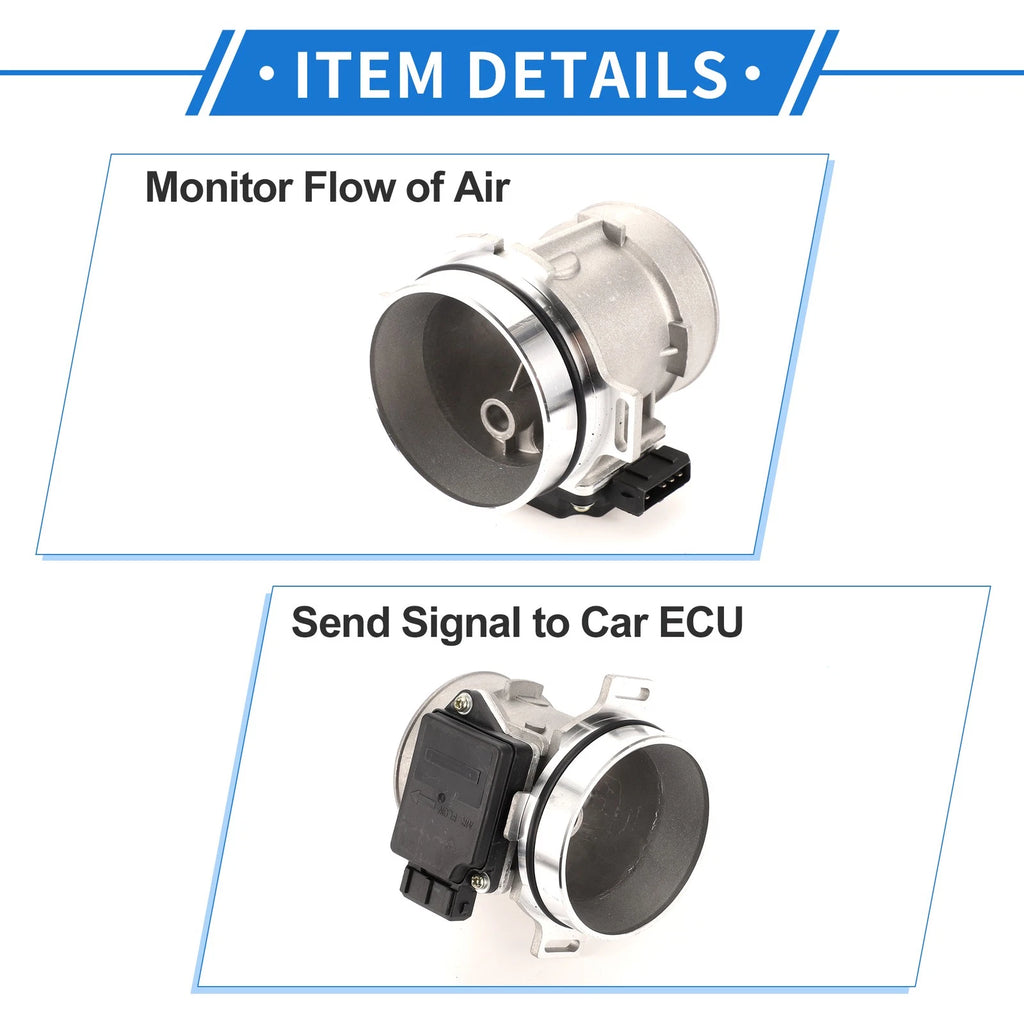 Mass Air Flow Sensor Assembly for Ford Contour (1995–1999) L4 2.0L