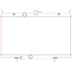 Replacement Radiator For Units w/External Transmission Oil For