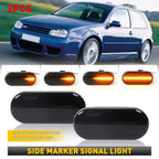 Dynamic LED Flowing Side Marker Signal Light for VW Golf Jetta GTI R32 (1999–2006)