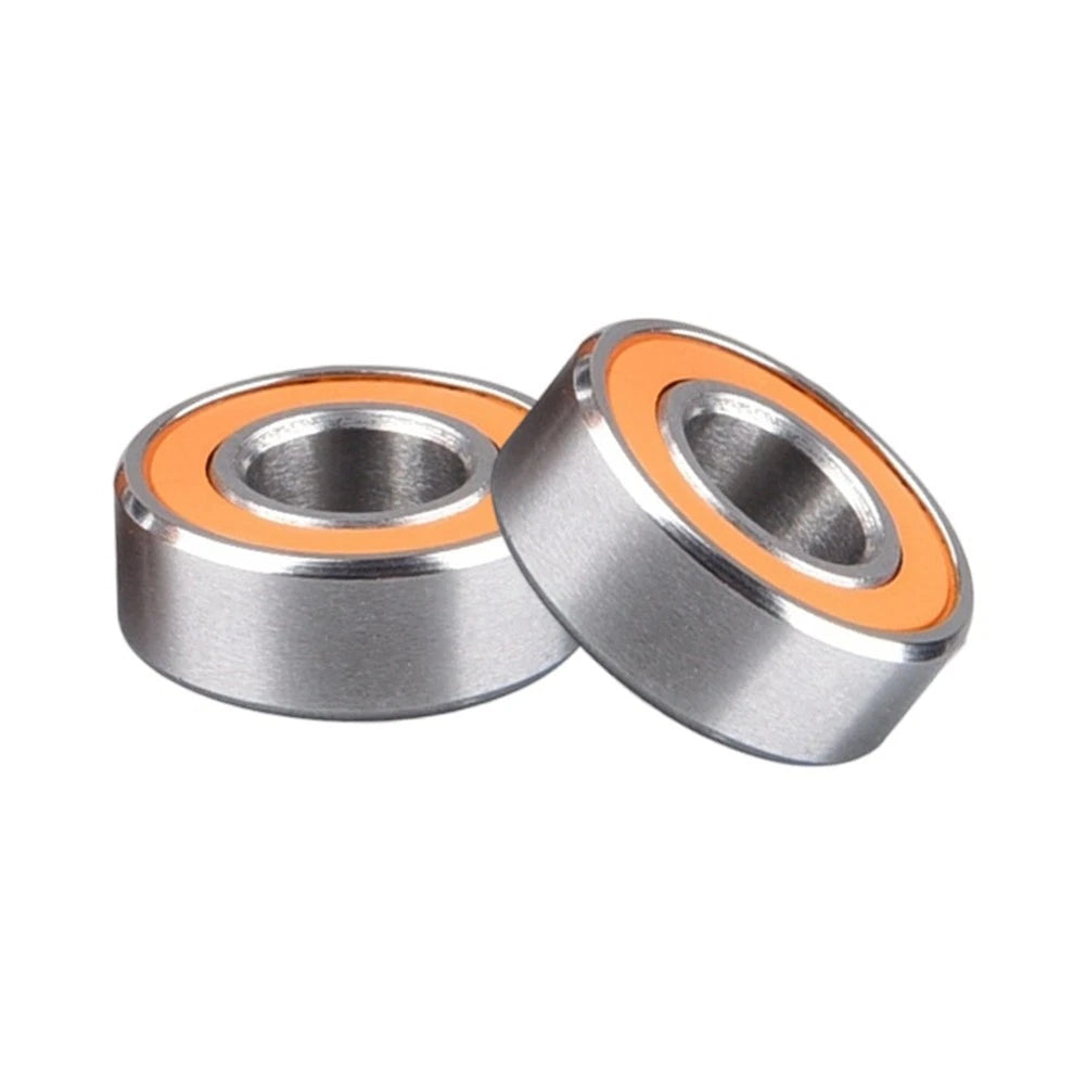 2PCS Stainless Steel Fishing Reel Bearings 13x7x4mm