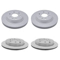 ACDelco Silver Brake Kit Disc Rotors Set for Enclave Traverse (2008–2017)