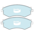 Front Disc Brake Pads Set for Nissan Silvia 4cyl 2.0L SR20DE 1994~1998