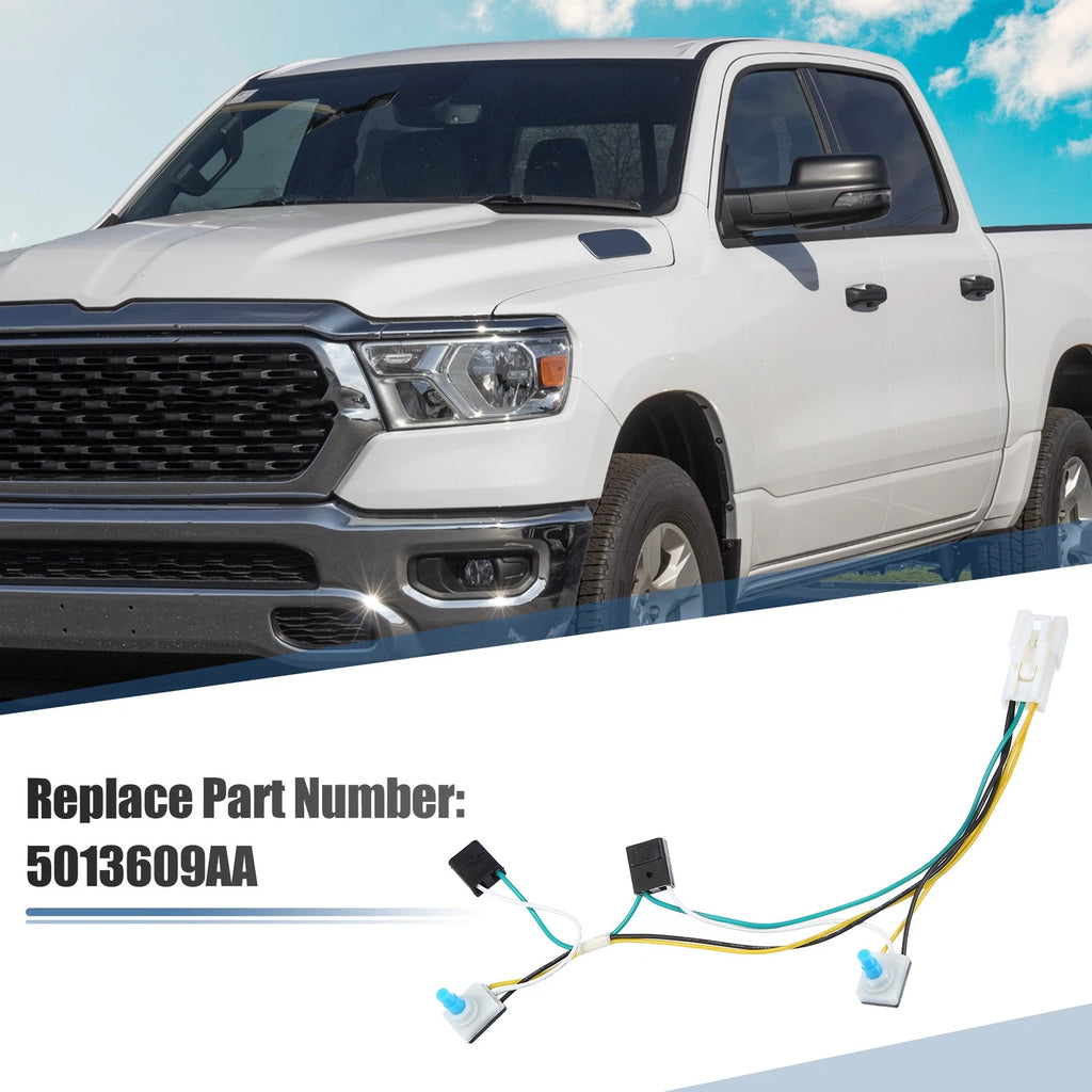 Overhead Console Map Light Wiring with Switches for Dodge Ram (2002–2008)