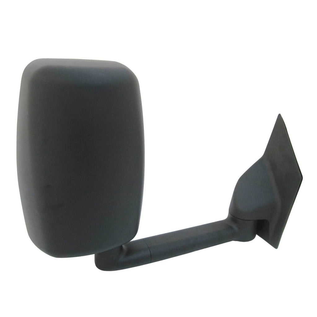 Replacement Black Smooth Passenger Side Manual Door Mirror for See Chart