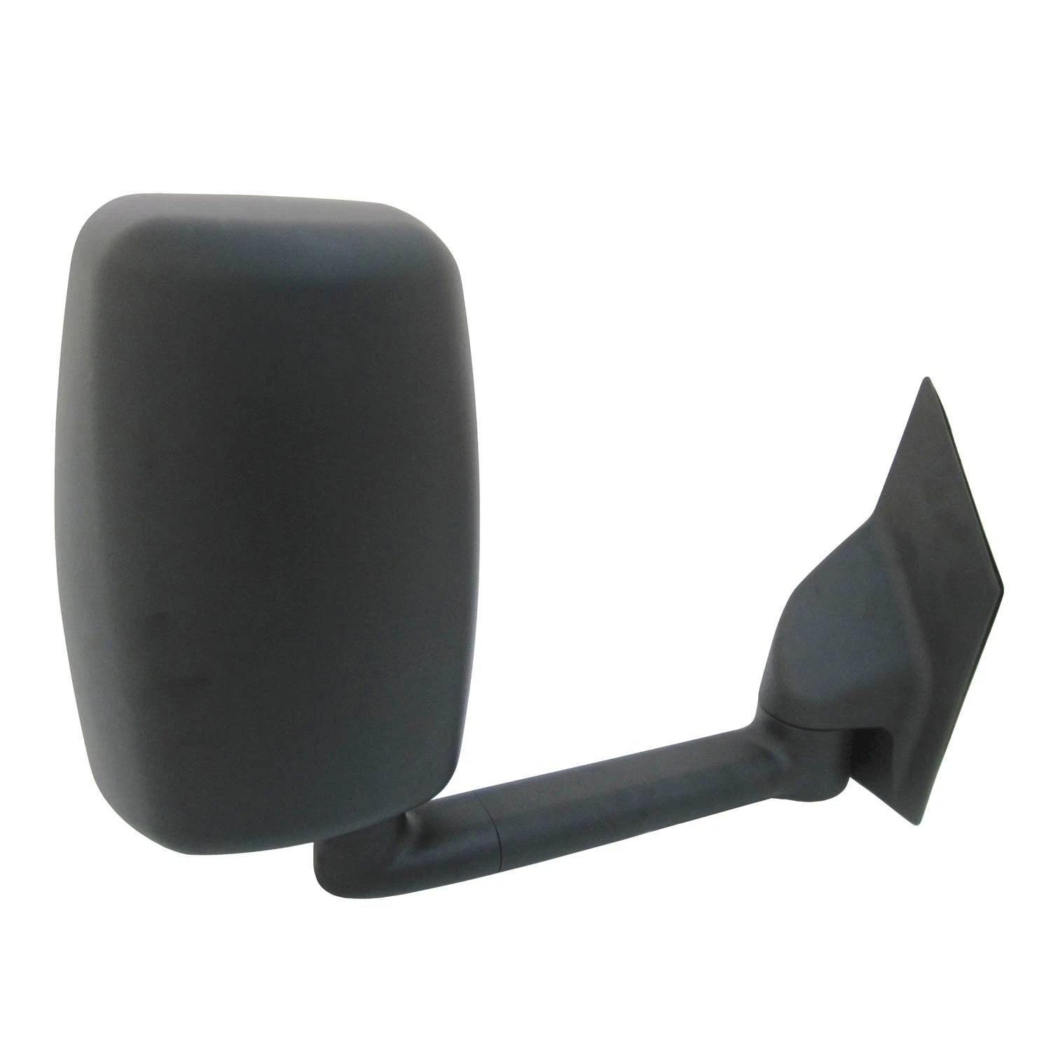 Replacement Black Smooth Passenger Side Manual Door Mirror for See Chart