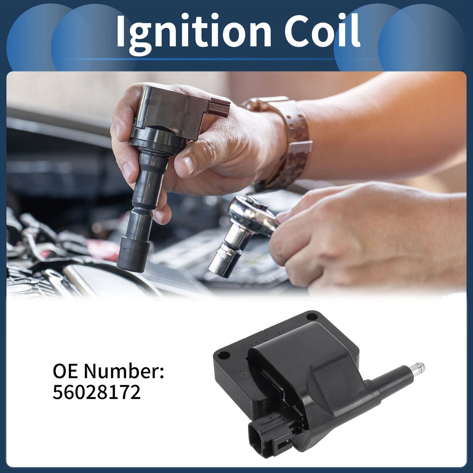 Ignition Coil Pack No. 56028172 for Dodge Ram 3500 (1998–2003)