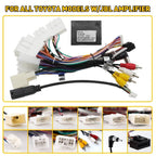 Power Harness Cable for Toyota Car Stereo Radio (USB Adapter)