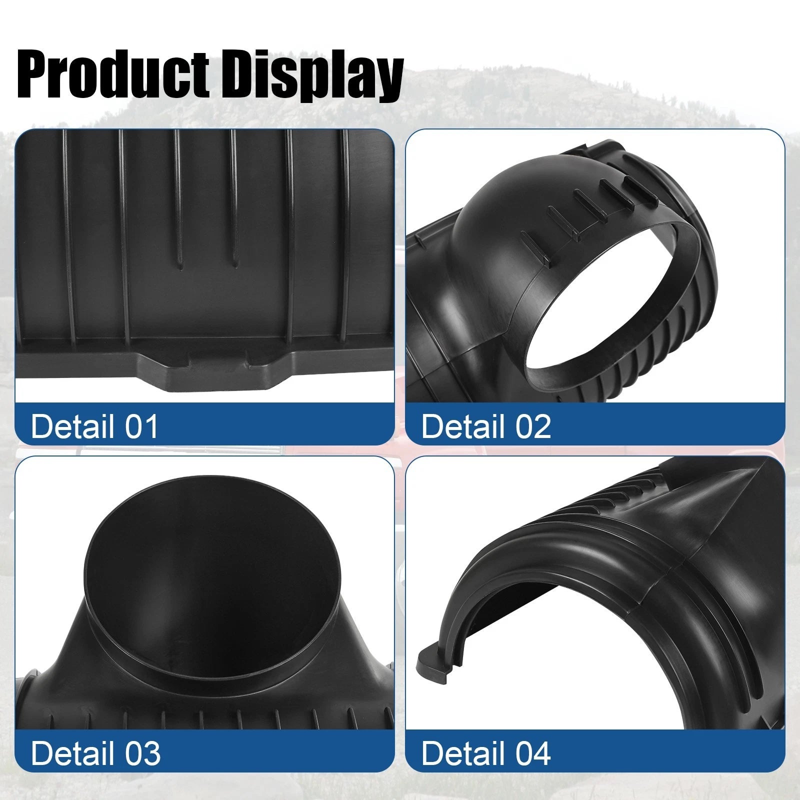 Upper Air Box Cleaner Housing for Chevrolet Kodiak GMC Topkick (2003–2009)