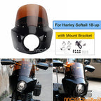 11'' Tall Windshield for Harley Street Bob FXBB FXBBS (2018-2022)