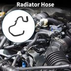 Radiator Hose 6.0L Plastic Coolant Pipe for BMW 760Li (2007-2015)