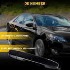 Door Exterior Handle for Toyota Corolla (2003–2013) Rear Left/Right Black