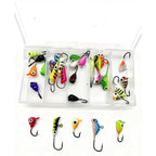 30pcs Jig Heads for Walleye Crappie Trout Panfish (Ice Fishing)