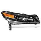 Passenger Side Projector Headlight for Acura TL (2012–2014) - Black Housing
