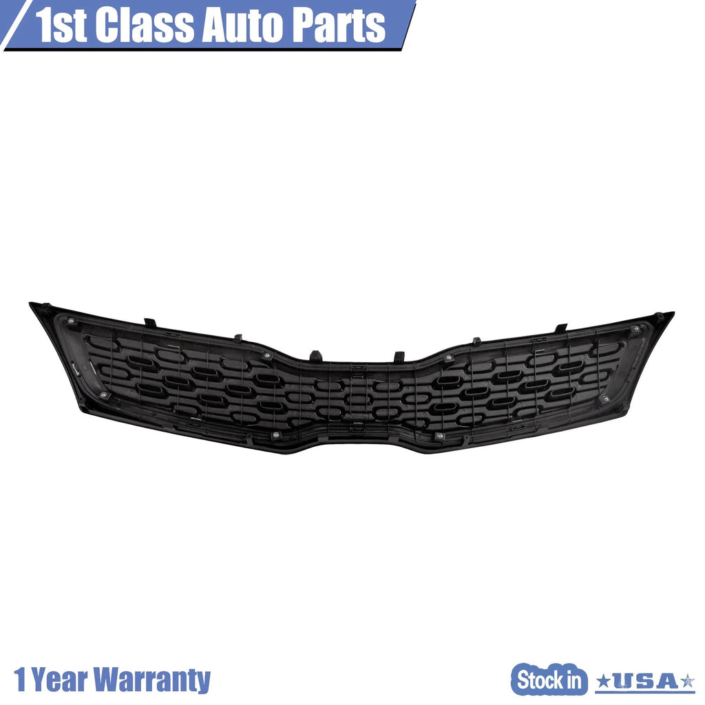 Front Bumper Grille with Chrome Trim for Kia Rio Sedan (2012–2015)
