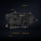 Tri-Y Exhaust Manifold Header for Chevy Cobalt SS, Saturn Ion-2 (2004–2007)
