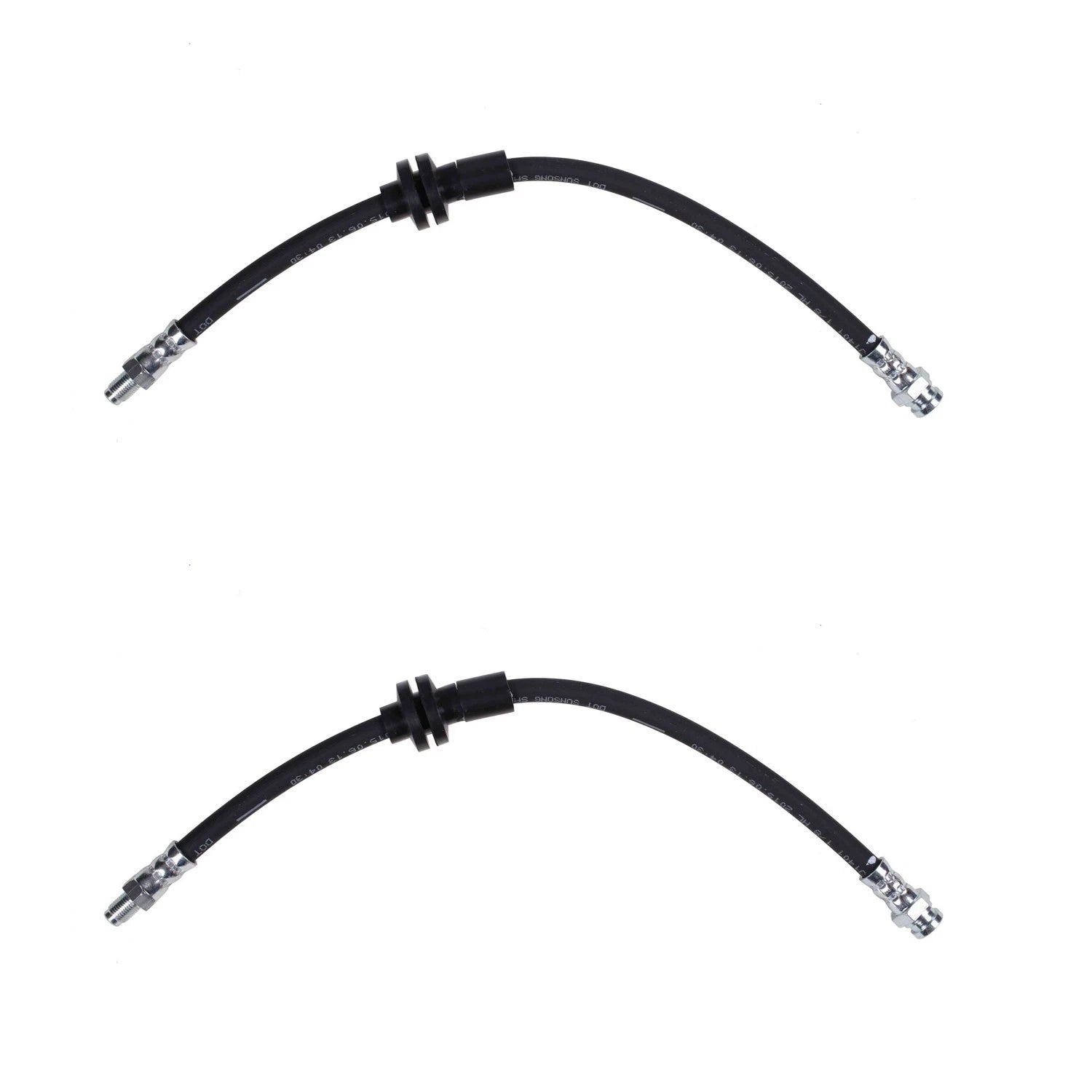 Set of 2 Rear Brake Hydraulic Hoses for Dodge Dart (2014–2016)