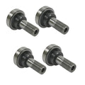 Set of 4 Tine Bar Bearings 1.85" Head OD x 0.72" Thread
