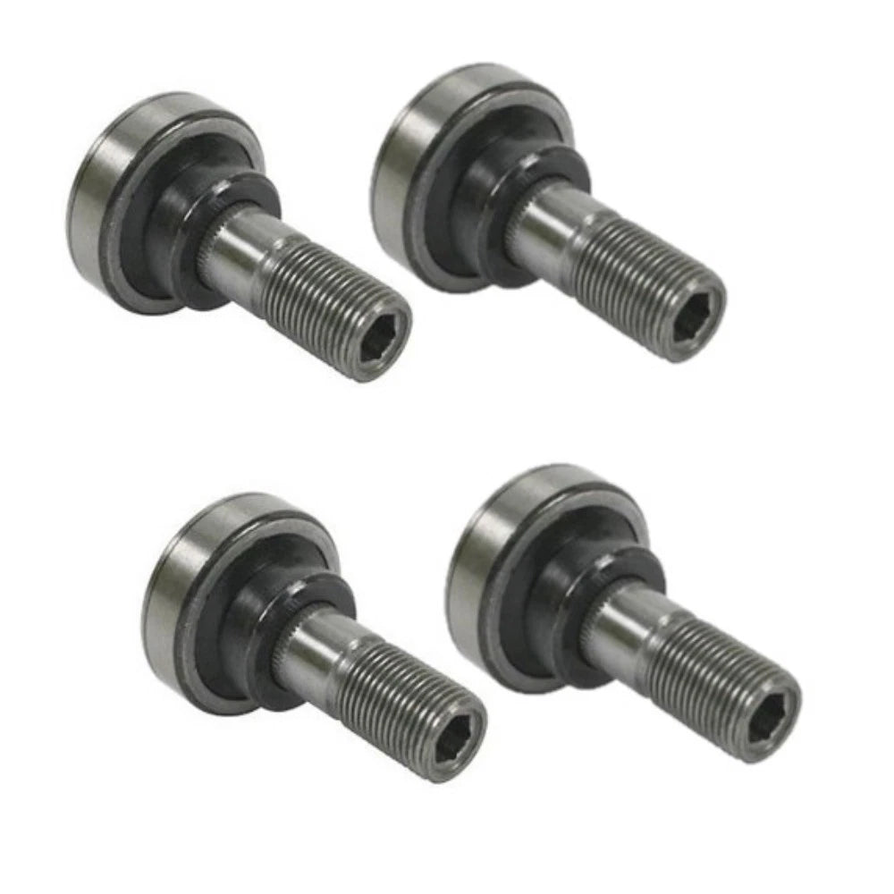Set of 4 Tine Bar Bearings 1.85" Head OD x 0.72" Thread