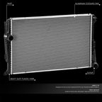 Aluminum Radiator for BMW X3 X4 (2011–2018) DPI13370
