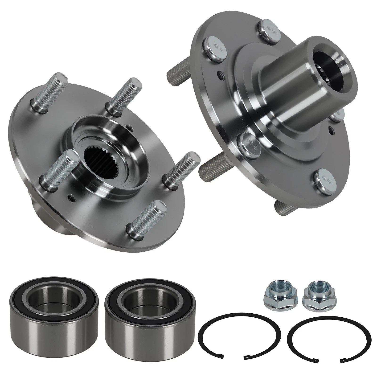 Wheel Hub Bearing Assembly Front Left & Right for Acura TL (2004–2008) & Honda Element (2003–2011)