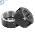 2 Piece Collet Nut Set for Precision CNC Tool Holder