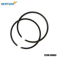 Set of 2 Ring Set for Suzuki DT8 Outboard (2-9HP) (12140-99603, 99604)