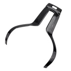 Steering Wheel Cover Edge Frame Decor Carbon Fiber Style for BMW F22 F30 F06 F12 X5 (2012-2020)