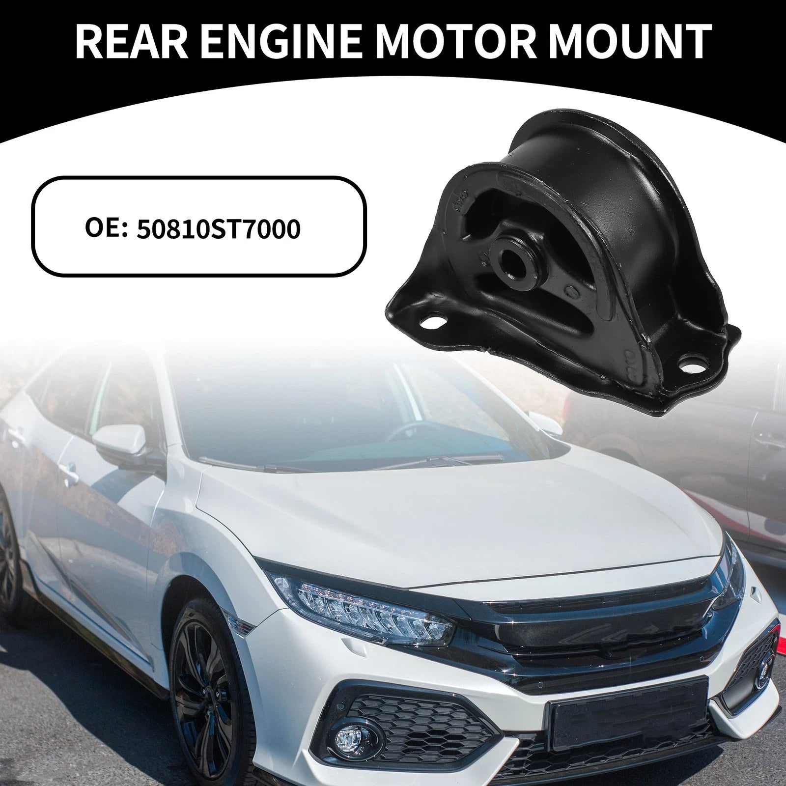 Rear Engine Mount for Honda CR-V (1998–2001) & Honda Civic (1996–2000)