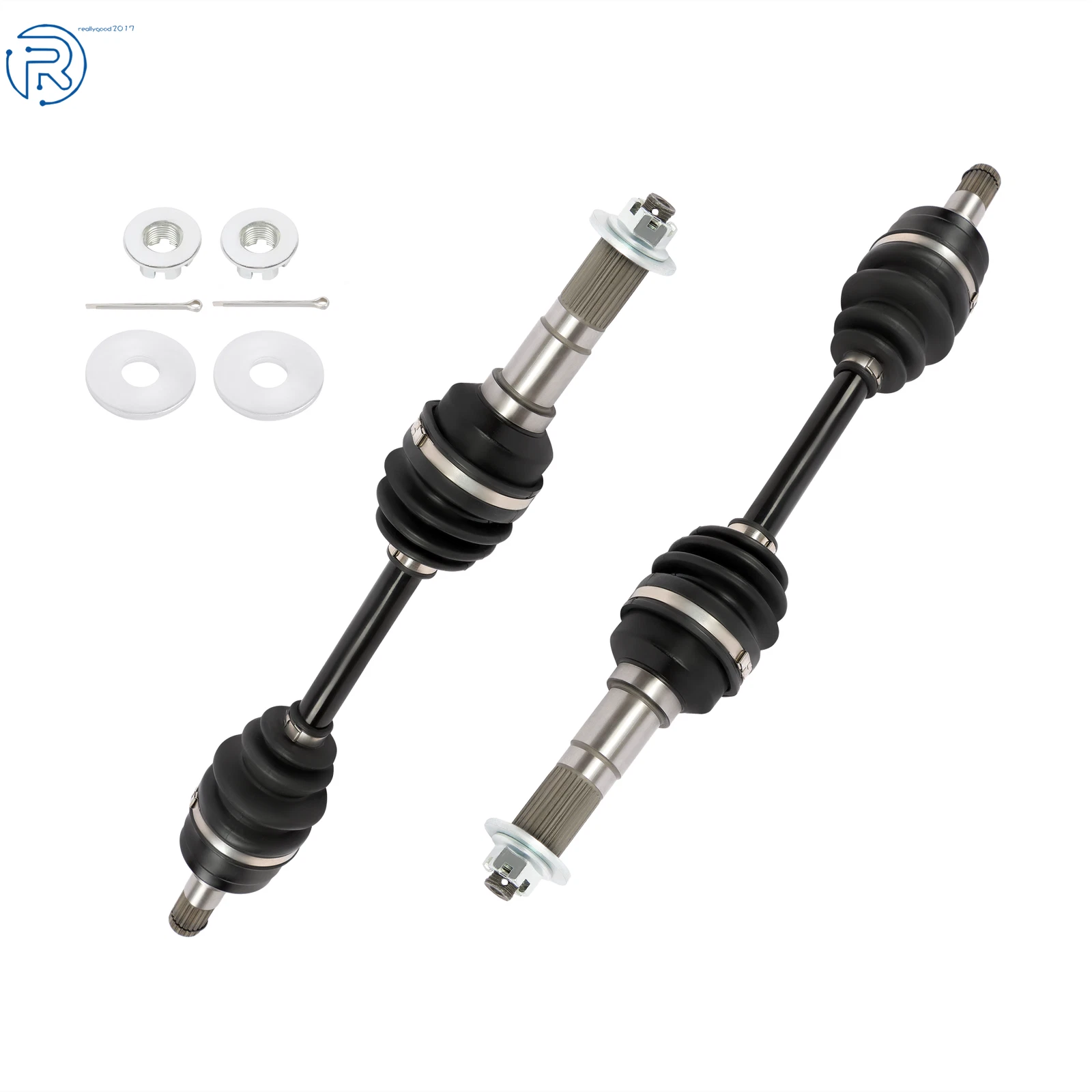 Set of 2 CV Joint Axles for Yamaha (3HN-2510F-01-00, 3HN-2510J-00-00)